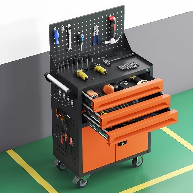 Tools Box For Workshop - Многофункциональная передвижная тележка для инструментов, с
