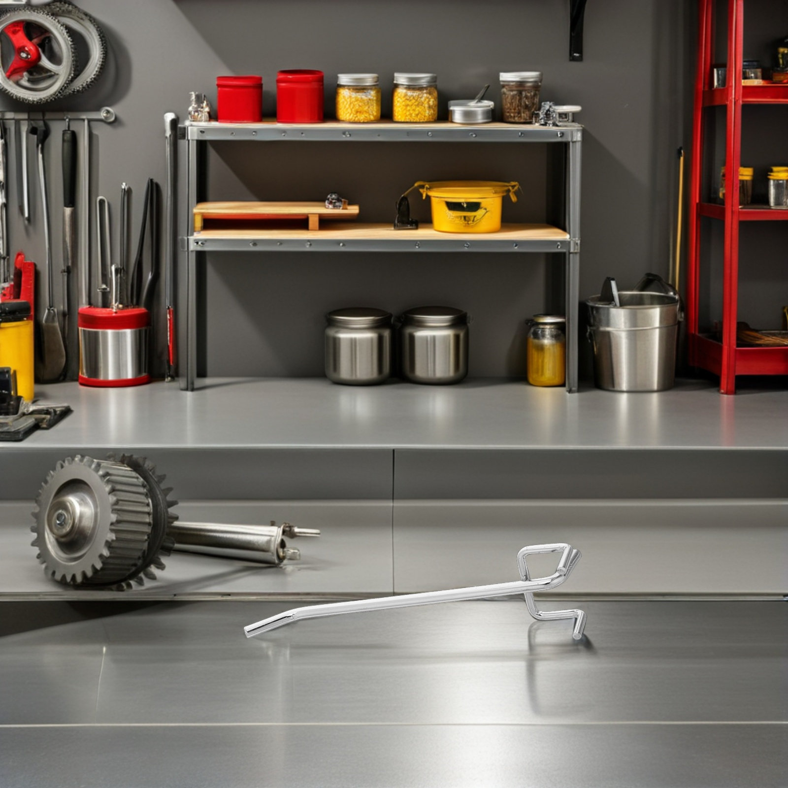 Workshop Tools Display - Набор из 12 прочных металлических крючков