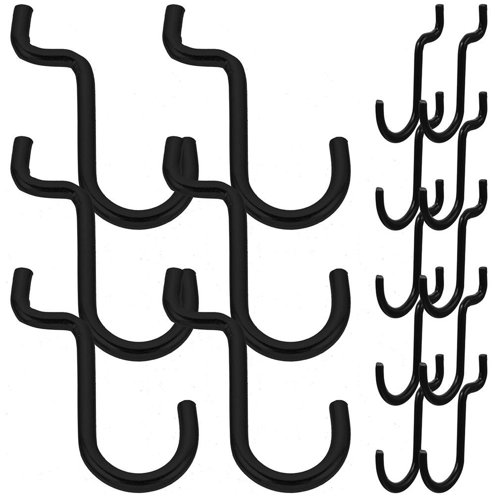 Workshop Tools Display - 24 прочных железных крючка для перфорированной