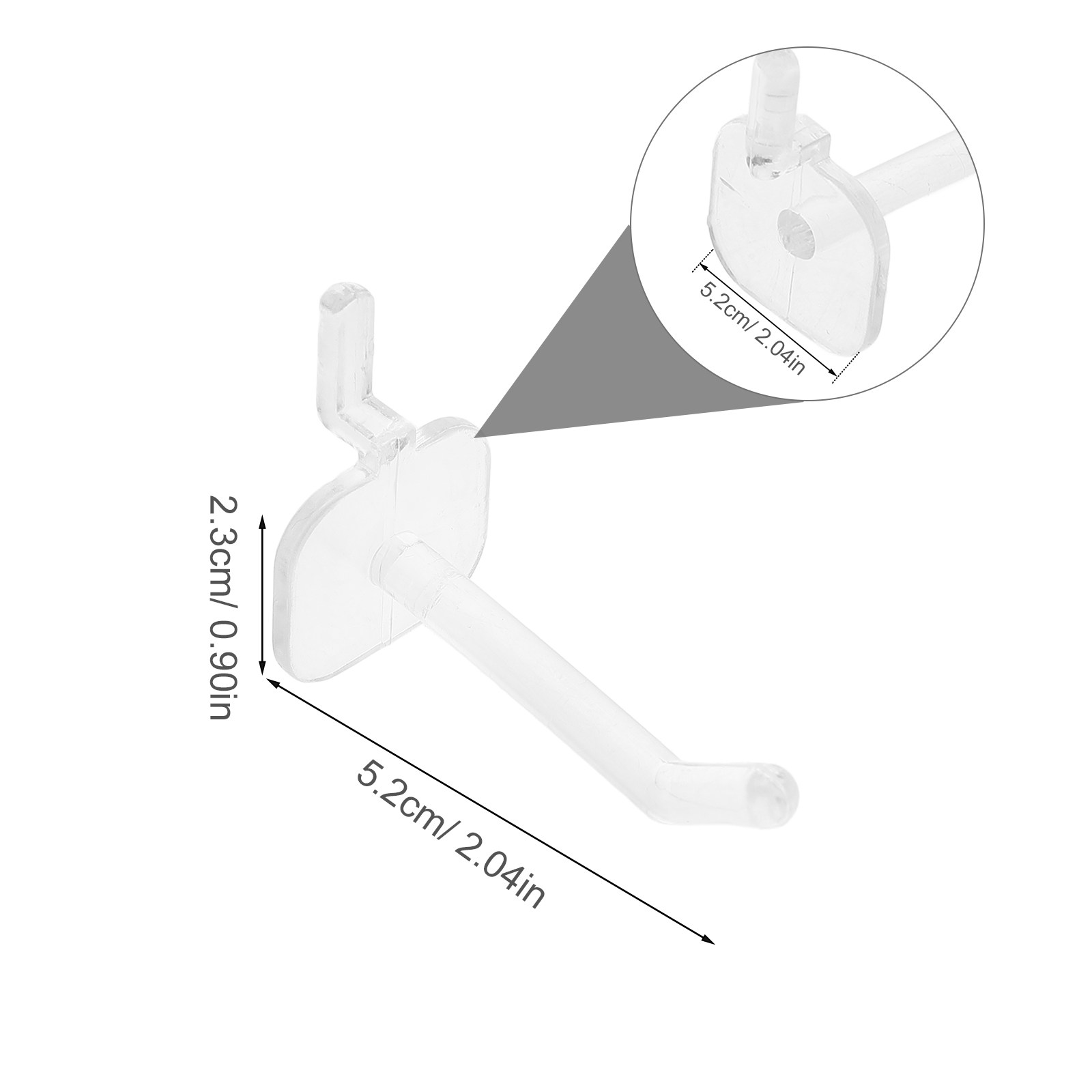 50 шт. прозрачных пластиковых  – обзор и цена Workshop Tools.Hanging Board