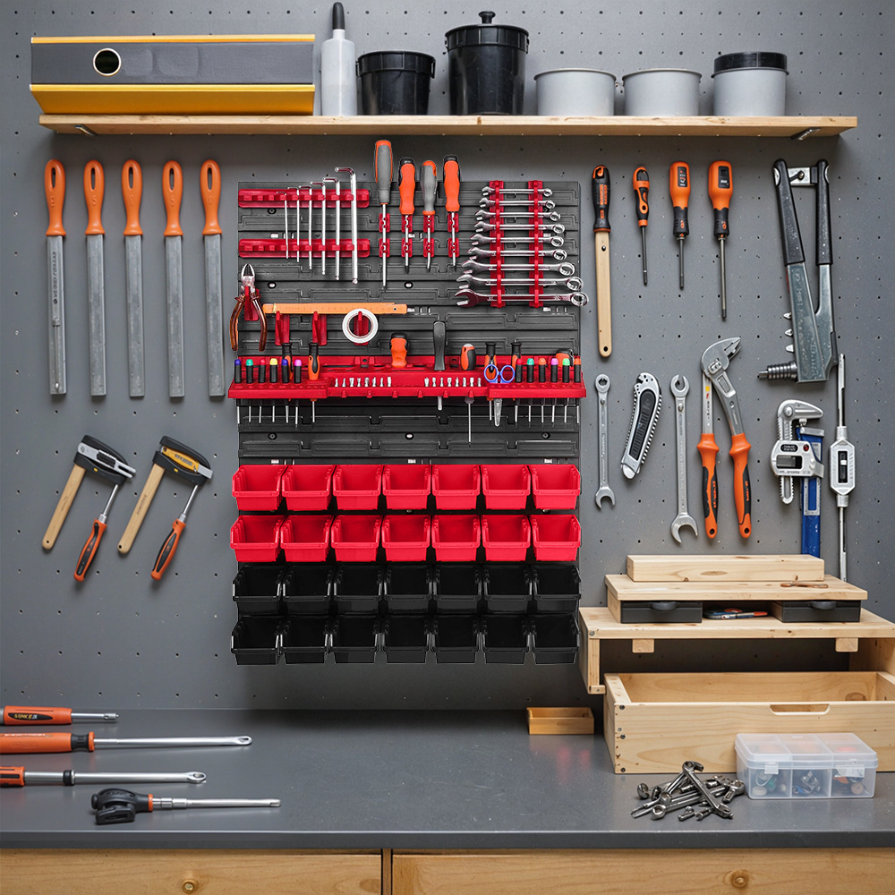 Настенная полка для инструмент – обзор и цена Tools Box For Workshop