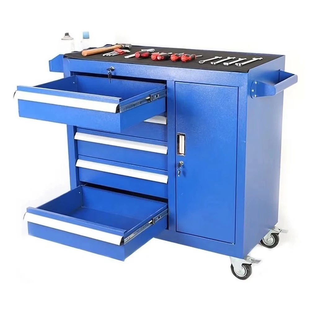 Металлическая тележка-органайз – обзор и цена Tools Box For Workshop
