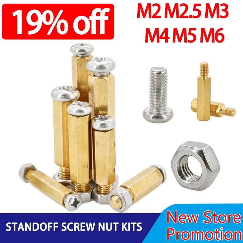 M2 M2.5 M3 M4 M5 M6 Шестигранн – обзор и цена Screw Organizer Kit