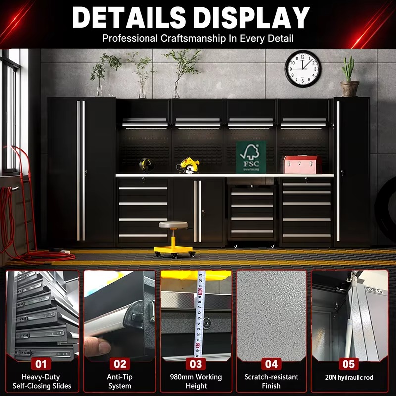 Настраиваемая рабочая станция  – обзор и цена Tools Box For Workshop