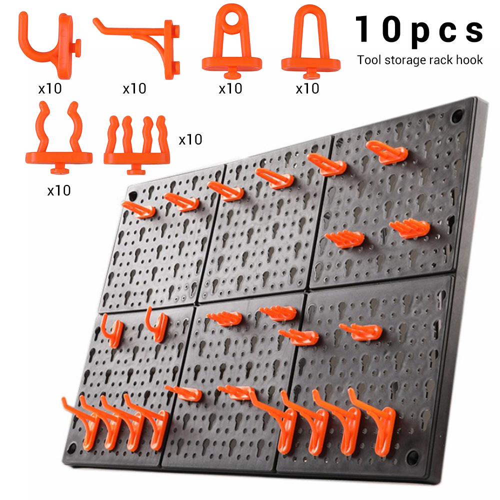 10 шт., настенный пластиковый  – обзор и цена Workshop Tools.Hanging Board